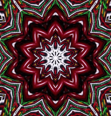 Kaleydoskop geçmişi. Çoklu renkli doku çizimi.