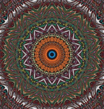 Kaleydoskop geçmişi. Çoklu renkli doku çizimi.