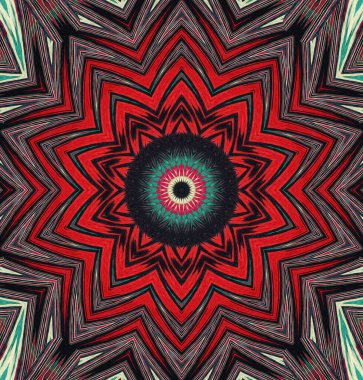 Kaleydoskop geçmişi. Çoklu renkli doku çizimi.