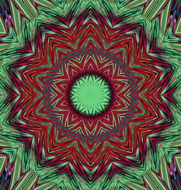 Kaleydoskop geçmişi. Çoklu renkli doku çizimi.