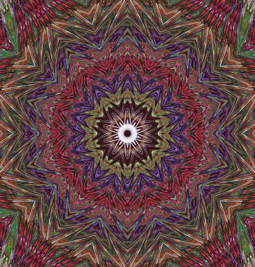 Kaleydoskop geçmişi. Çoklu renkli doku çizimi.