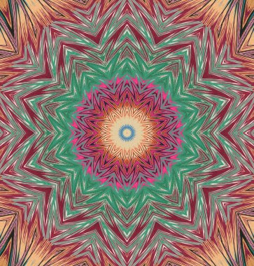 Kaleydoskop geçmişi. Çoklu renkli doku çizimi.