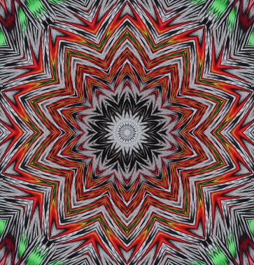 Kaleydoskop geçmişi. Çoklu renkli doku çizimi.