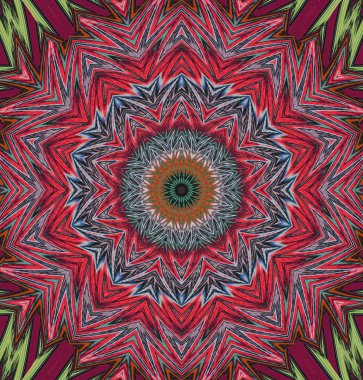 Kaleydoskop geçmişi. Çoklu renkli doku çizimi.