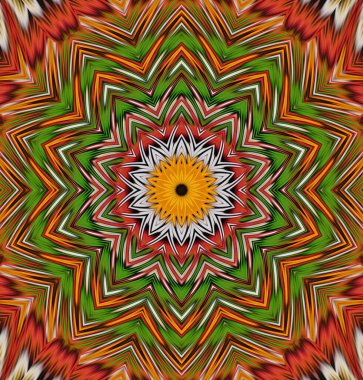 Kaleydoskop geçmişi. Çoklu renkli doku çizimi.