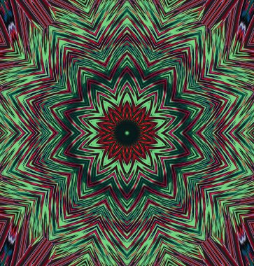 Kaleydoskop geçmişi. Çoklu renkli doku çizimi.