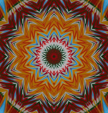 Kaleydoskop geçmişi. Çoklu renkli doku çizimi.