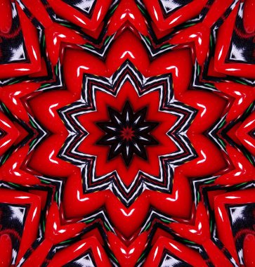 Kaleydoskop geçmişi. Çoklu renkli doku çizimi.