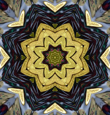 Kaleydoskop geçmişi. Çoklu renkli doku çizimi.