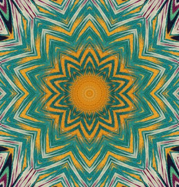 Kaleydoskop geçmişi. Çoklu renkli doku çizimi.