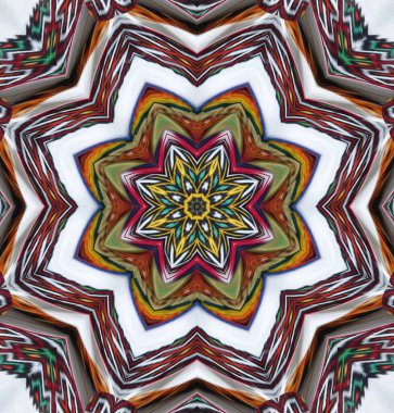 Kaleydoskop geçmişi. Çoklu renkli doku çizimi.