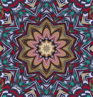 Kaleydoskop geçmişi. Çoklu renkli doku çizimi.