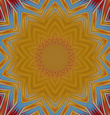 Kaleydoskop geçmişi. Çoklu renkli doku çizimi.