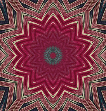 Kaleydoskop geçmişi. Çoklu renkli doku çizimi.