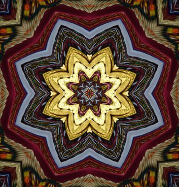 Kaleydoskop geçmişi. Çoklu renkli doku çizimi.