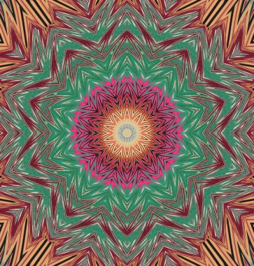 Kaleydoskop geçmişi. Çoklu renkli doku çizimi.