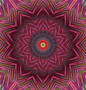 Kaleydoskop geçmişi. Çoklu renkli doku çizimi.