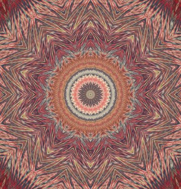 Kaleydoskop geçmişi. Çoklu renkli doku çizimi.