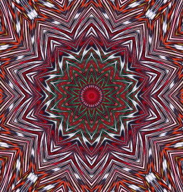 Kaleydoskop geçmişi. Çoklu renkli doku çizimi.