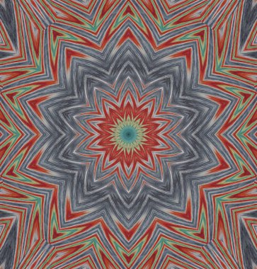 Kaleydoskop geçmişi. Çoklu renkli doku çizimi.