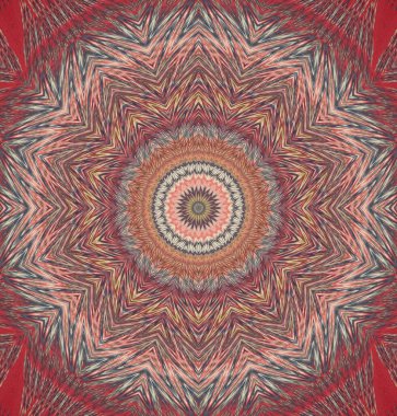 Kaleydoskop geçmişi. Çoklu renkli doku çizimi.