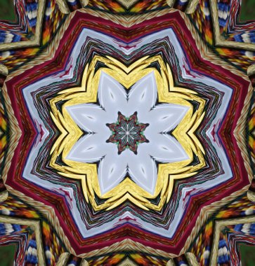 Kaleydoskop geçmişi. Çoklu renkli doku çizimi.