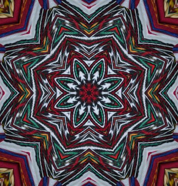 Kaleydoskop geçmişi. Çoklu renkli doku çizimi.