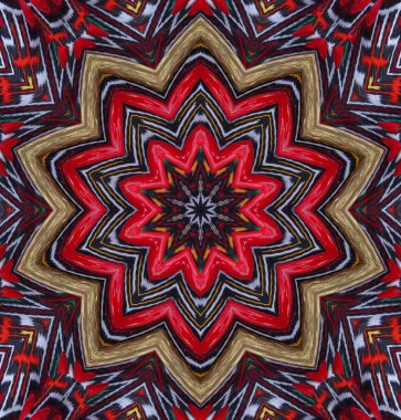 Kaleydoskop geçmişi. Çoklu renkli doku çizimi.