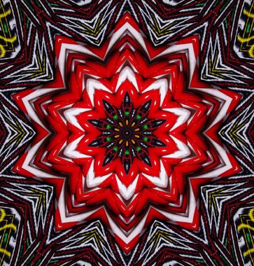 Kaleydoskop geçmişi. Çoklu renkli doku çizimi.