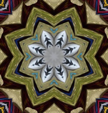 Kaleydoskop geçmişi. Çoklu renkli doku çizimi.