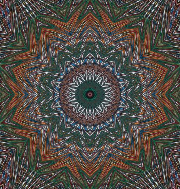 Kaleydoskop geçmişi. Çoklu renkli doku çizimi.