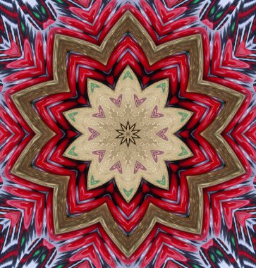 Kaleydoskop geçmişi. Çoklu renkli doku çizimi.