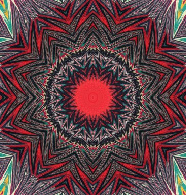 Kaleydoskop geçmişi. Çoklu renkli doku çizimi.