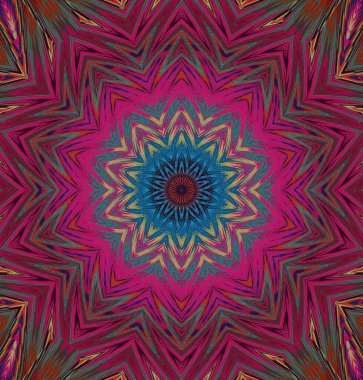 Kaleydoskop geçmişi. Çoklu renkli doku çizimi.