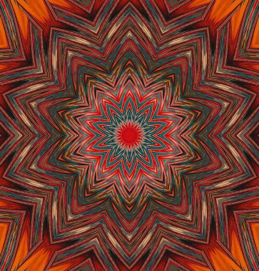 Kaleydoskop geçmişi. Çoklu renkli doku çizimi.