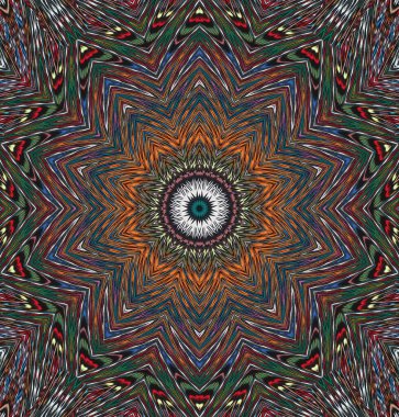 Kaleydoskop geçmişi. Çoklu renkli doku çizimi.