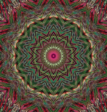 Kaleydoskop geçmişi. Çoklu renkli doku çizimi.