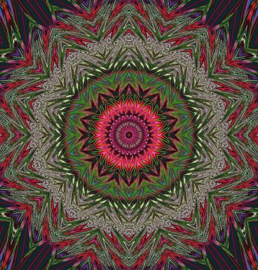 Kaleydoskop geçmişi. Çoklu renkli doku çizimi.