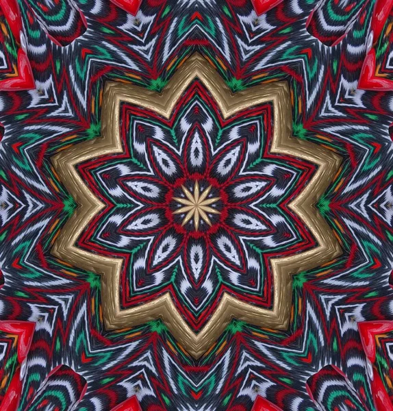 Kaleydoskop geçmişi. Çoklu renkli doku çizimi.