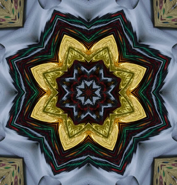 Kaleydoskop geçmişi. Çoklu renkli doku çizimi.