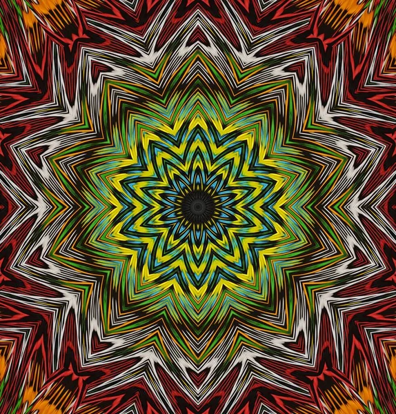Kaleydoskop geçmişi. Çoklu renkli doku çizimi.
