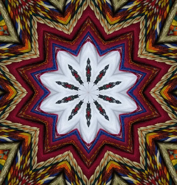 Kaleidoskop Pozadí Multibarevná Ilustrace Textury — Stock fotografie