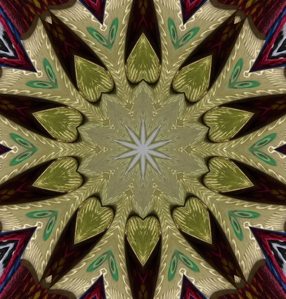 Kaleydoskop geçmişi. Çoklu renkli doku çizimi.