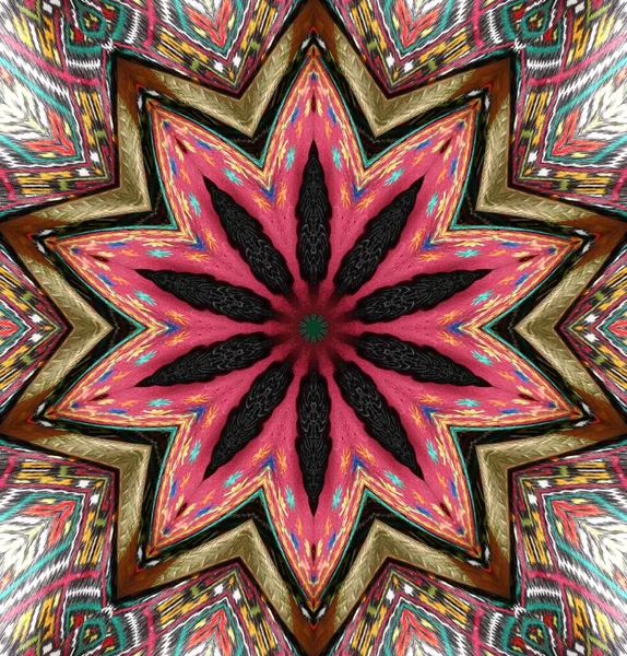 Kaleydoskop geçmişi. Çoklu renkli doku çizimi.