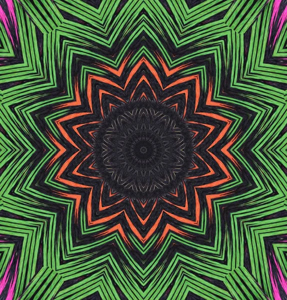 Kaleydoskop geçmişi. Çoklu renkli doku çizimi.