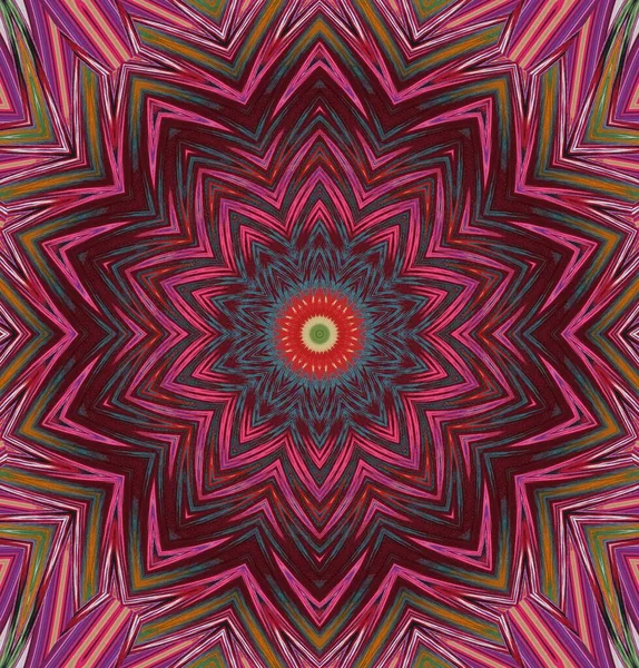 Kaleydoskop geçmişi. Çoklu renkli doku çizimi.
