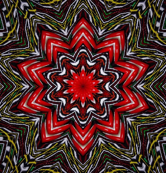 Kaleydoskop geçmişi. Çoklu renkli doku çizimi.