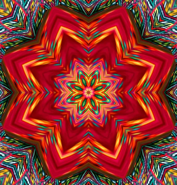 Kaleydoskop geçmişi. Çoklu renkli doku çizimi.