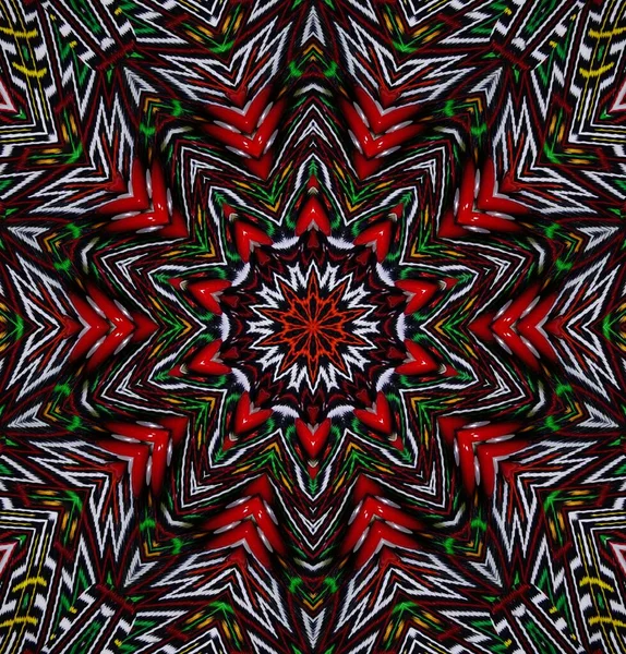 Kaleydoskop geçmişi. Çoklu renkli doku çizimi.