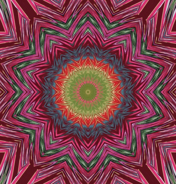 Kaleydoskop geçmişi. Çoklu renkli doku çizimi.